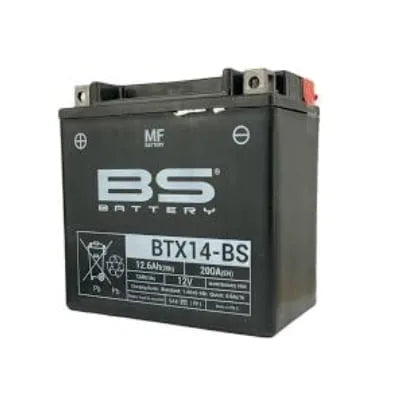 BATERIA BTX14-BS ACIDO PACK