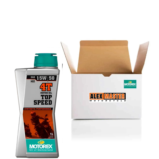 ACEITE TOP SPEED 4T 15W/50 1LT PACK 10 UNIDADES