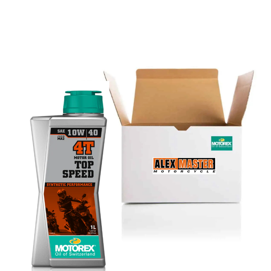 ACEITE TOP SPEED 4T 10W/40 1LT PACK 10 UNIDADES