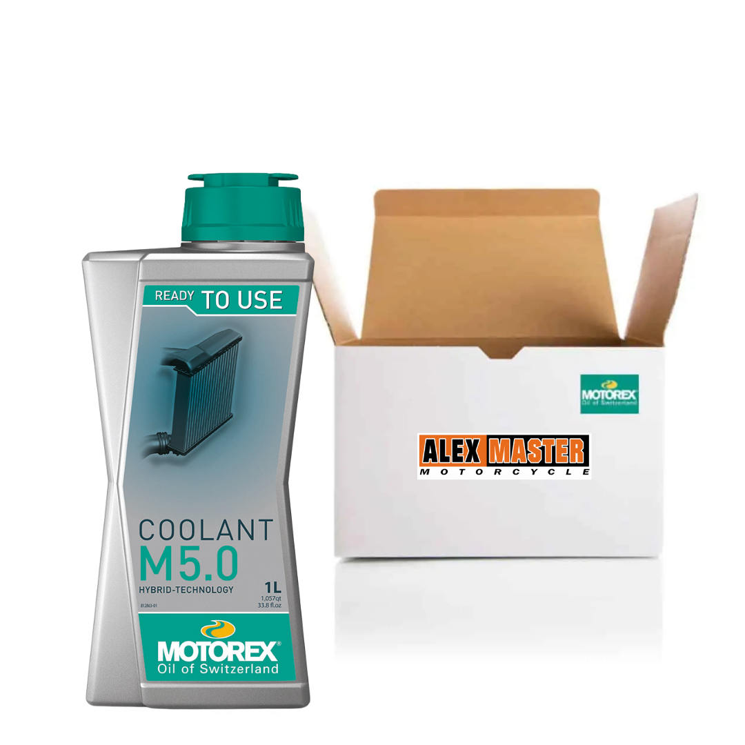 Coolant Motorex M5.0 Verde 1L – Pack x10