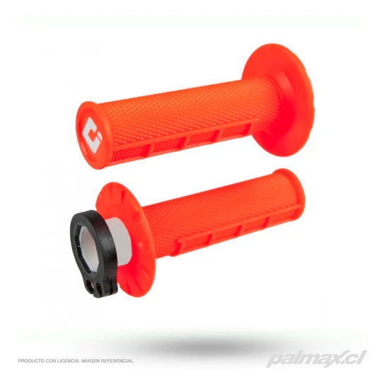 PUÑOS ODI MX V2 GRIP PLO/ORANGE