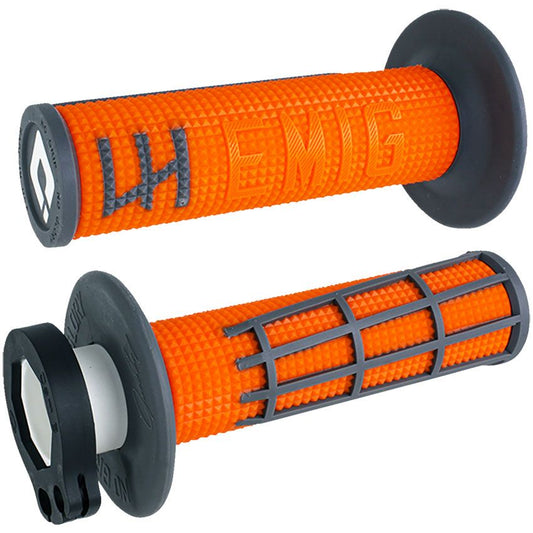 PUÑOS ODI MX V2LOCK ON 2.0 GRIP ORANGE