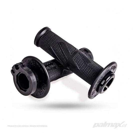 PUÑOS ODI EMIG PRO MX V2 LOCK ON GRIP BLACKOUT
