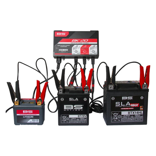 CARGADOR BATERIAS X 3 MODELO BK-20