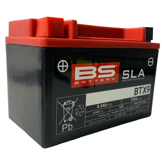 BATERIA BTX9 ACTIVADA